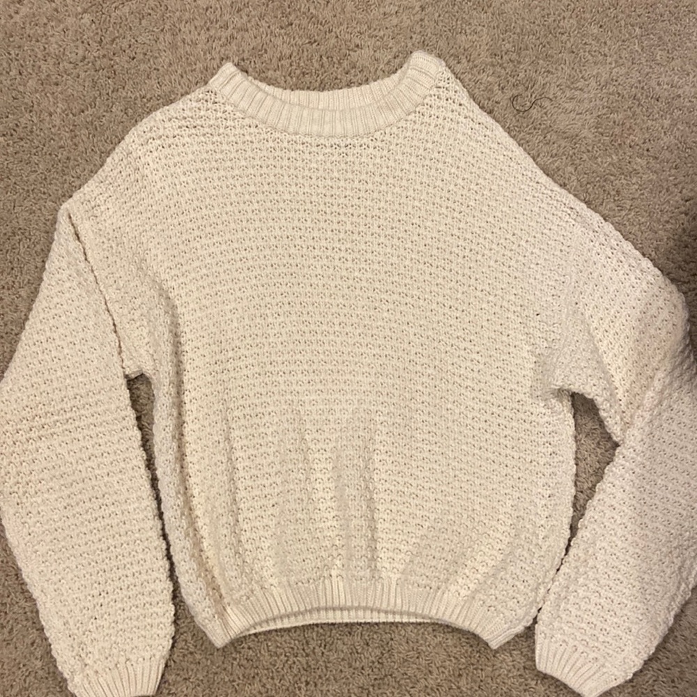 White sweater